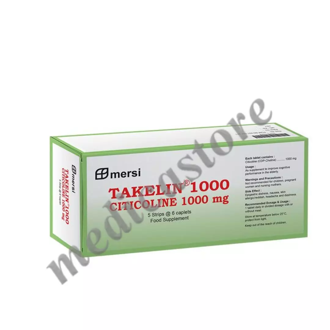 TAKELIN CAPLET 1000 MG