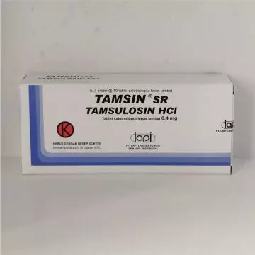 TAMSIN SR TABLET SALUT SELAPUT PELEPASAN LAMBAT 0.4 MG