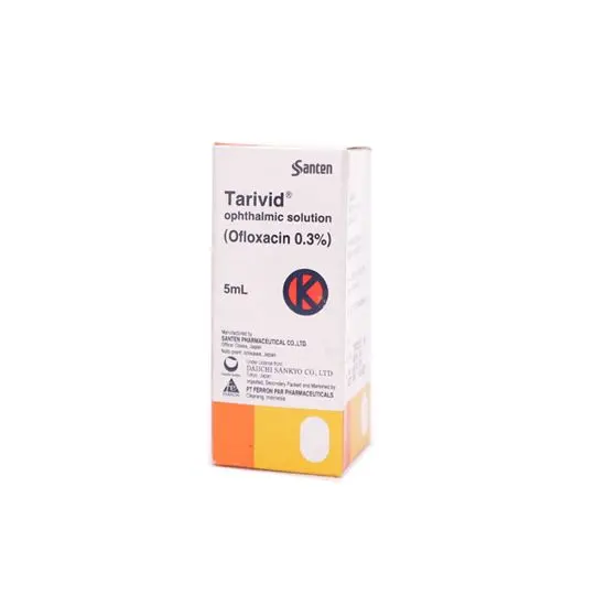 TARIVID OPTHALMIC SOLUTION 3 MG 5ML