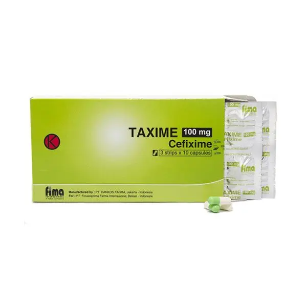 TAXIME KAPSUL 100 MG