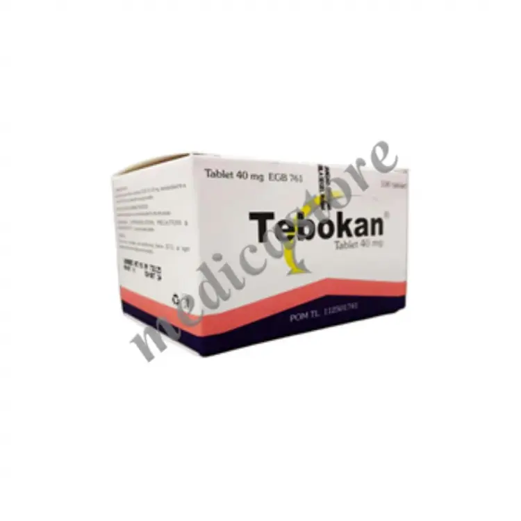 TEBOKAN TABLET 40 MG 100'S