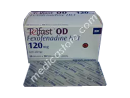 Telfast OD 120 Tablet Salut Selaput