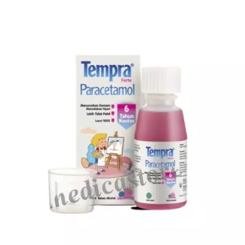 TEMPRA FORTE 250 MG SYRUP 60 ML RASA BUBBLEGUM