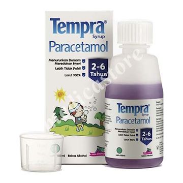 Tempra Syrup 100 ML Rasa Anggur