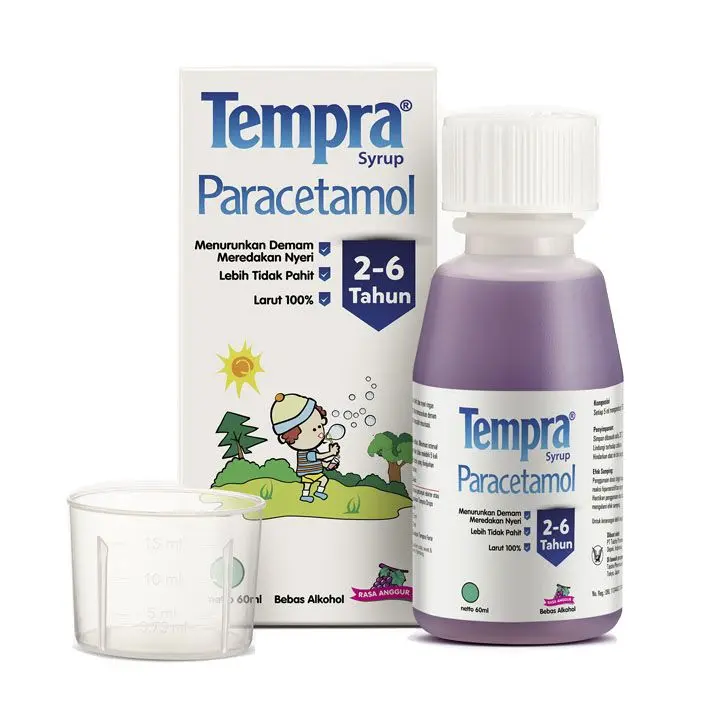 Tempra Sirup 60 ml Rasa Anggur