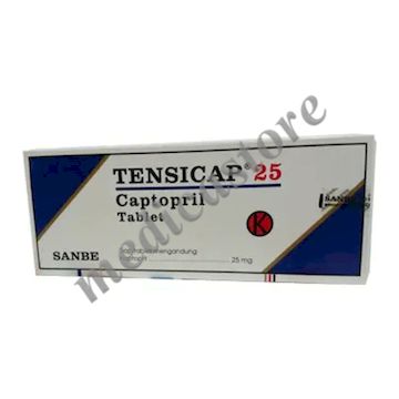 Tensicap Tablet 25 MG