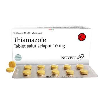 Thiamazole 10 MG Tablet Salut Selaput
