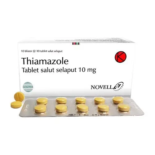 THIAMAZOLE TABLET SALUT SELAPUT 10 MG