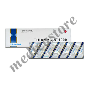 THIAMYCIN KAPLET 1000 MG 