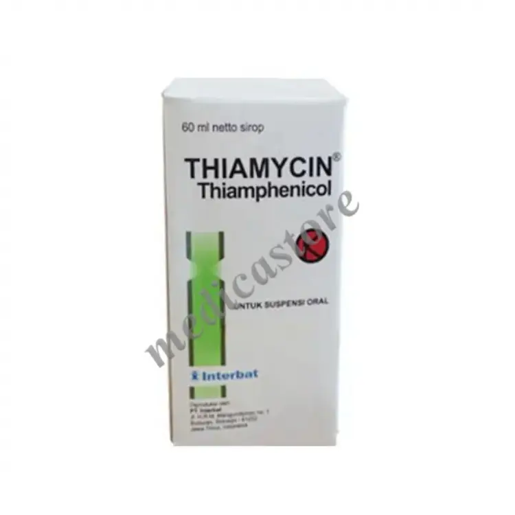 THIAMYCIN DRY SYRUP 125 MG/5 ML 60 ML