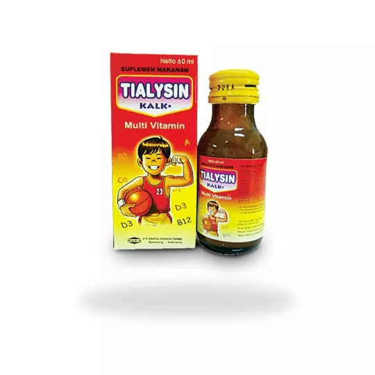 TIALYSIN KALK SYRUP 60ML