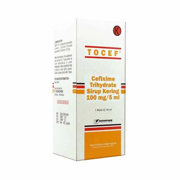 TOCEF DRY SYRUP 30 ML