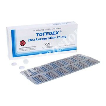 Tofedex 25 MG Tablet Salut Selaput