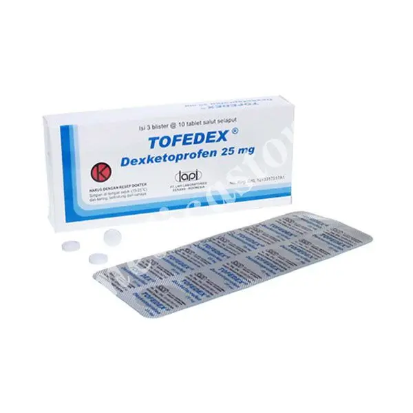 TOFEDEX TABLET SALUT SELAPUT 25 MG