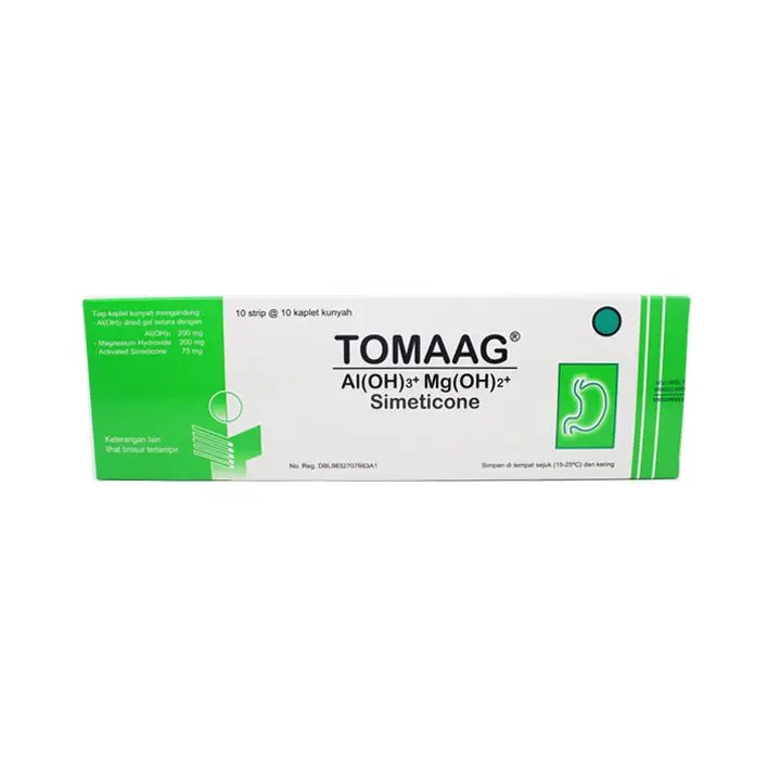 TOMAAG CHEWABLE CAPLET