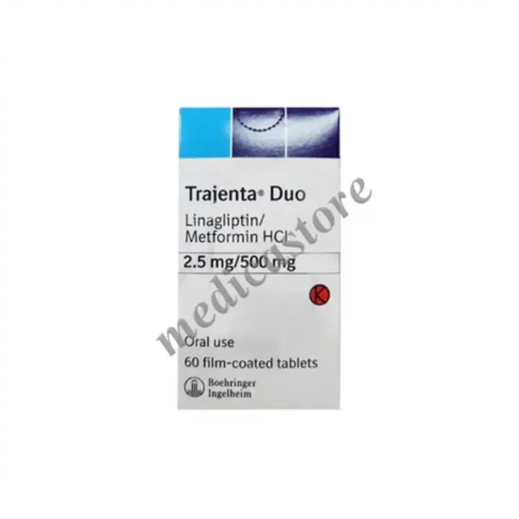 TRAJENTA DUO TABLET SALUT SELAPUT 2.5 MG/500 MG