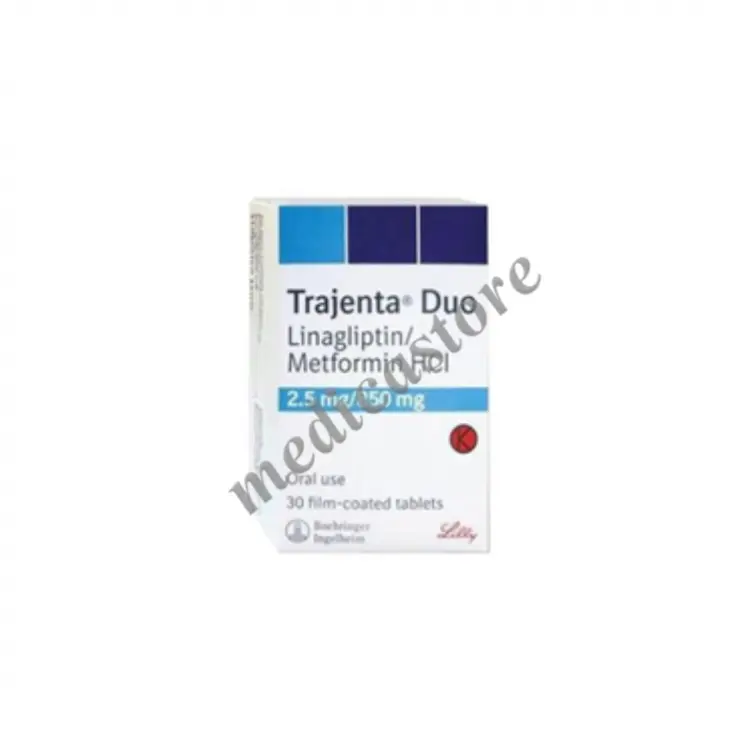 TRAJENTA DUO TABLET SALUT SELAPUT 2.5 MG/850 MG