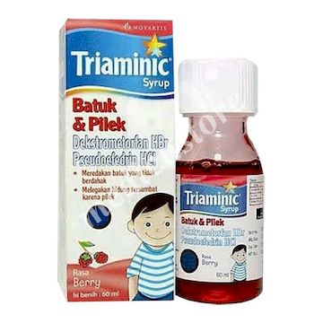 Triaminic Batuk & Pilek Sirup Rasa Berry 60 ML