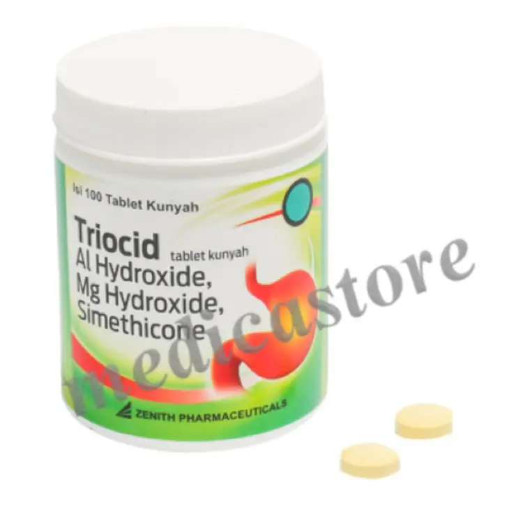 TRIOCID TABLET KUNYAH 200 MG