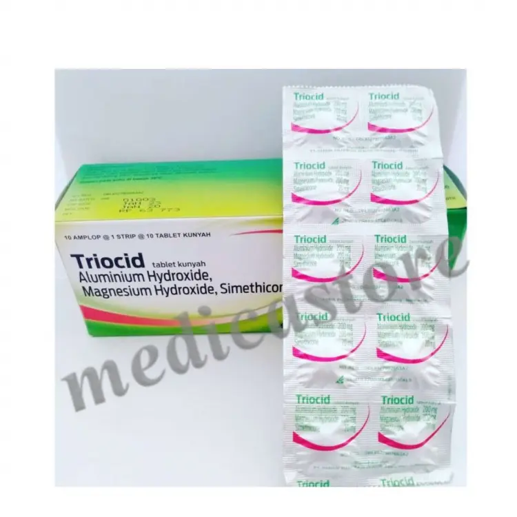 TRIOCID TABLET KUNYAH 200 MG