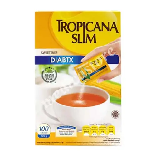 TROPICANA SLIM SWEETENER DIABTX 100'S