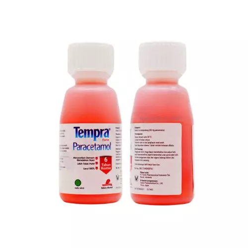 TEMPRA FORTE 250MG SYRUP 60 ML RASA STRAWBERRY