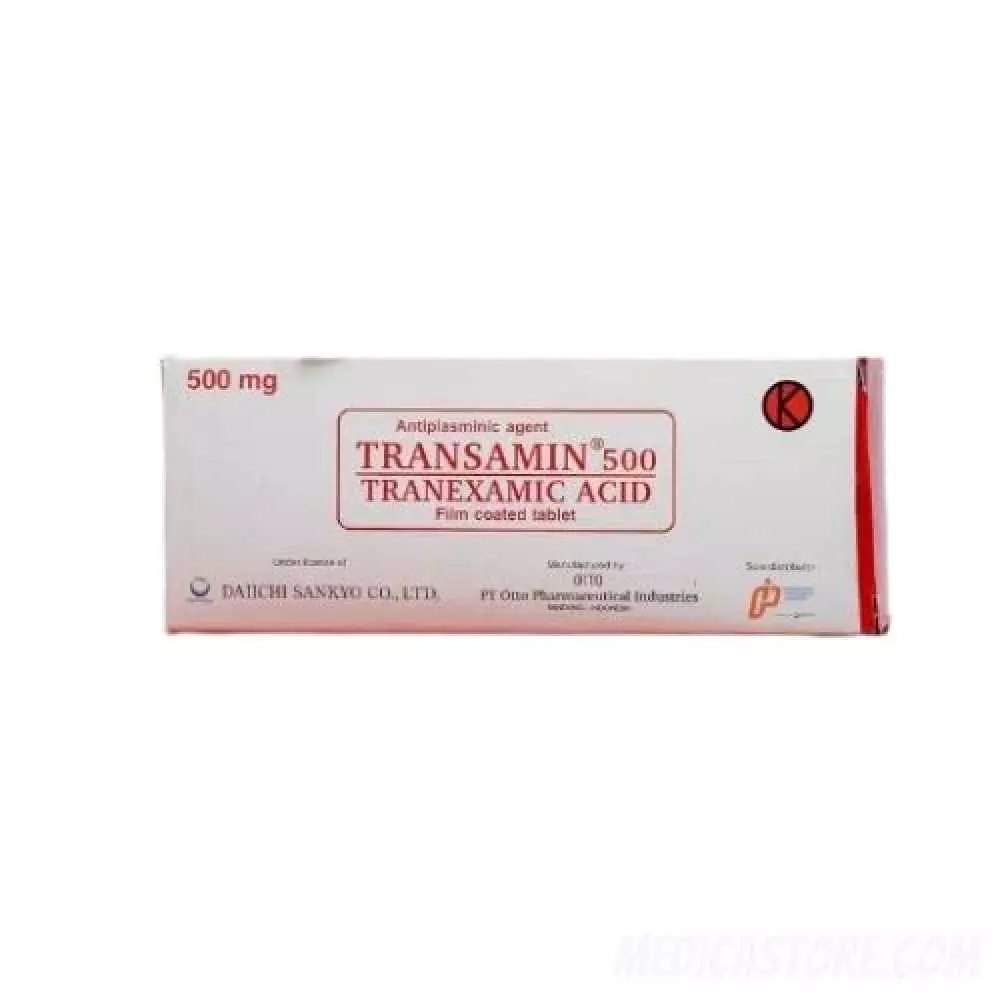 Transamin 500 mg Tablet 100's 