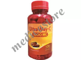 ULTRAWAY-C SOFT CAPSULE 1000 MG 100'S 