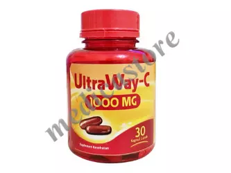 ULTRAWAY-C SOFT CAPSULE 1000 MG 30'S 