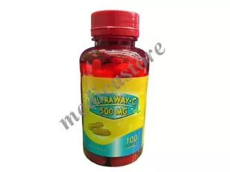 ULTRAWAY-C SOFT CAPSULE 500 MG 100'S 