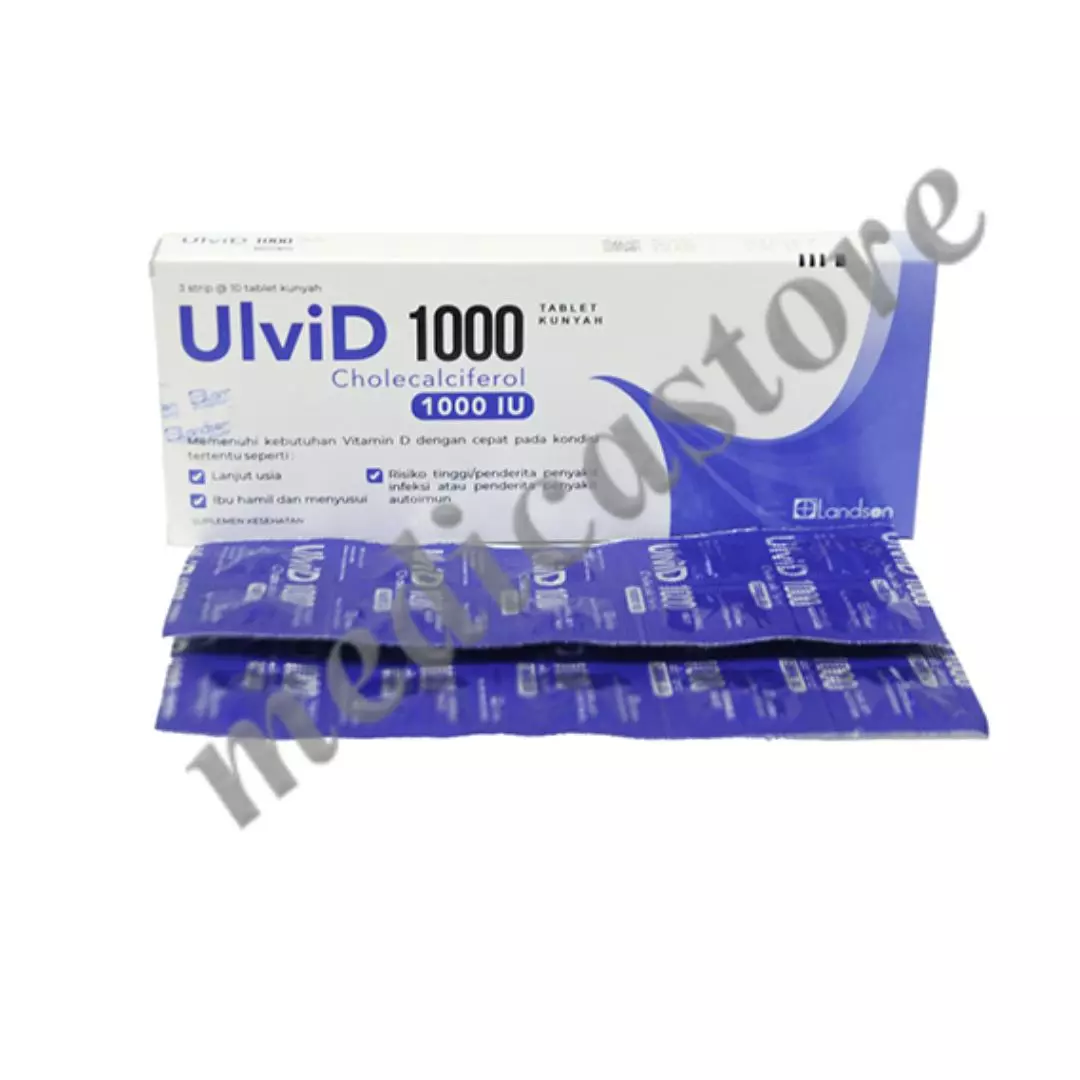 Ulvid 1000IU Tablet Kunyah