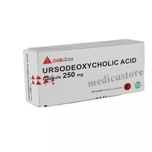 URSODEOXYCHOLIC ACID CAPSULE 250 MG