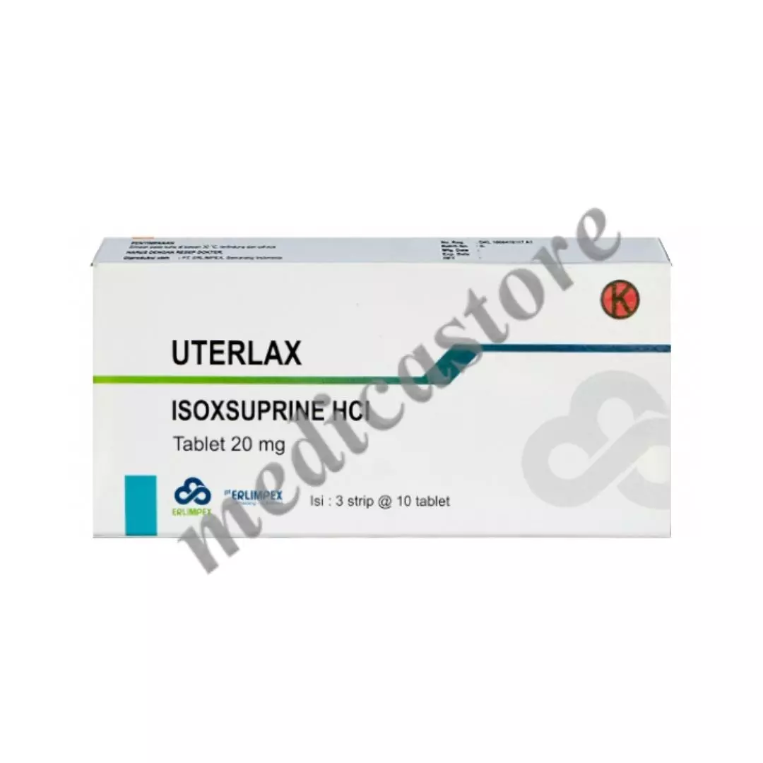 UTERLAX TABLET 20 MG