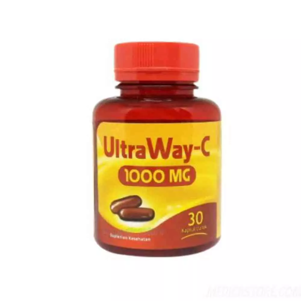 ULTRAWAY-C SOFT CAPSULE 1000 MG 30'S 