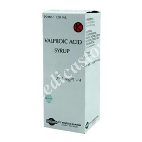 VALPROIC ACID SYRUP 120 ML