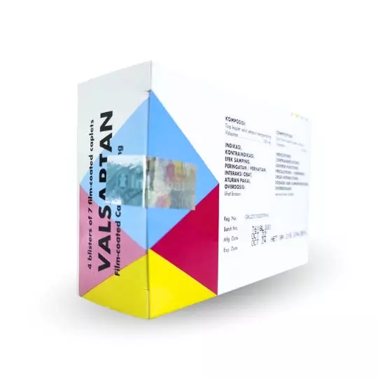 Valsartan 160 mg Kaplet Salut Selaput