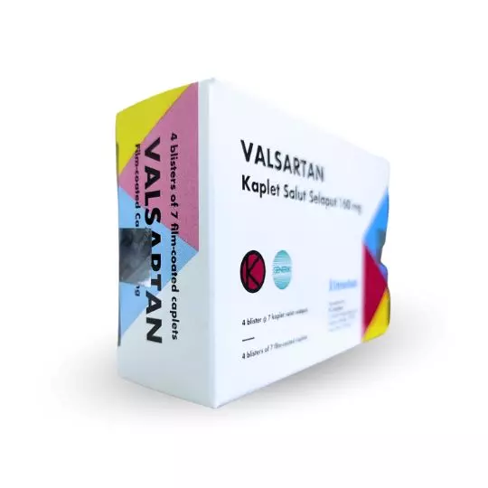 Valsartan 160 mg Kaplet Salut Selaput