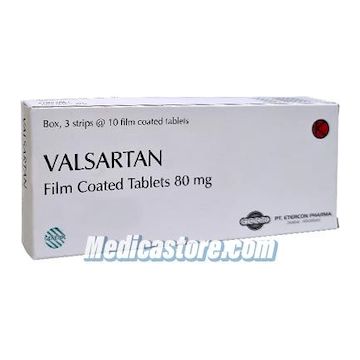 Valsartan 80 MG Tablet Salut Selaput