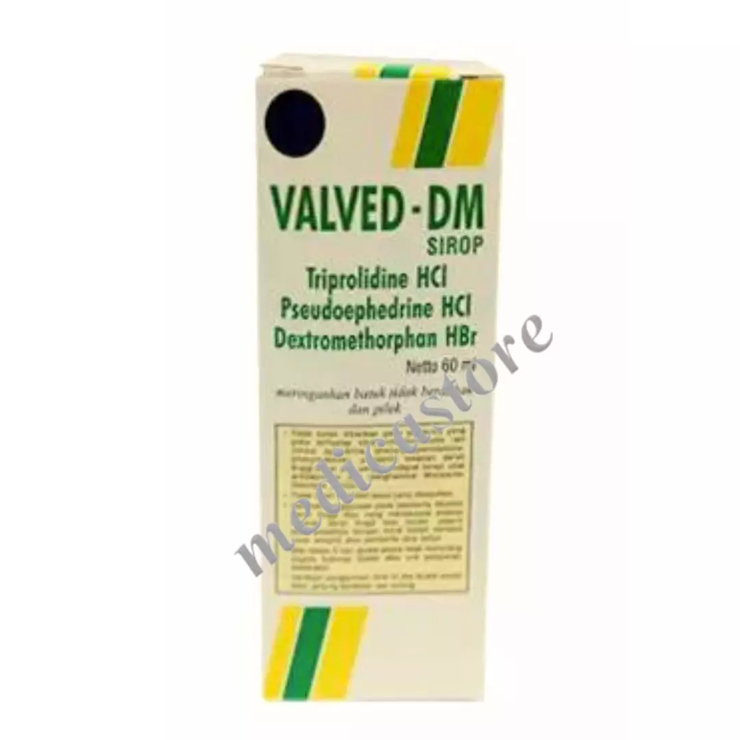 VALVED DM SYRUP