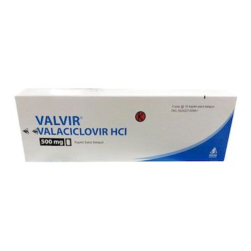 Valvir Kaplet 500 MG 