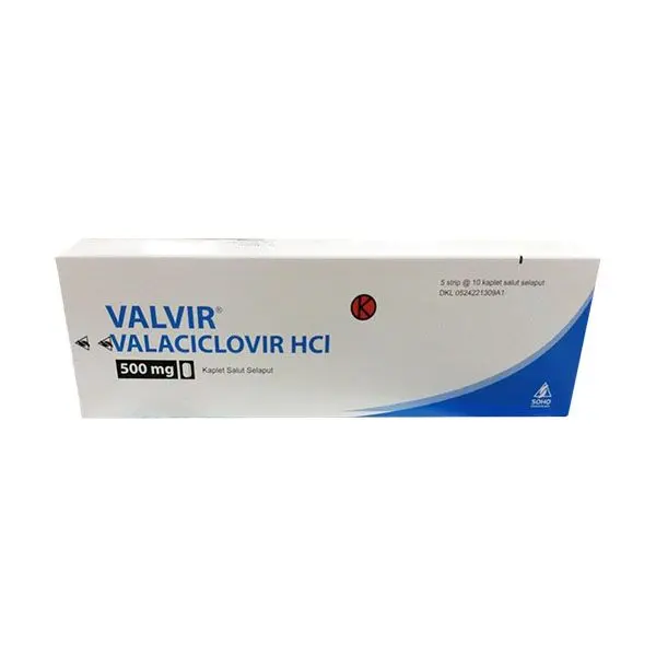 VALVIR KAPLET 500 MG 