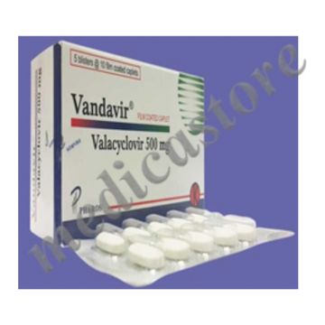 Vandavir Kaplet Salut Selaput 500 MG 