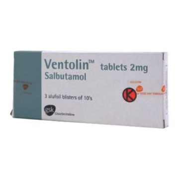 Ventolin Tablet 2 MG
