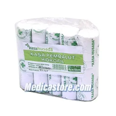 VERBAND 4x10 CM 5'S ROLL (KASA HUSADA)