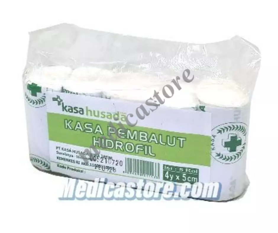 VERBAND 4X15 CM ROLL 5'S (KASA HUSADA)