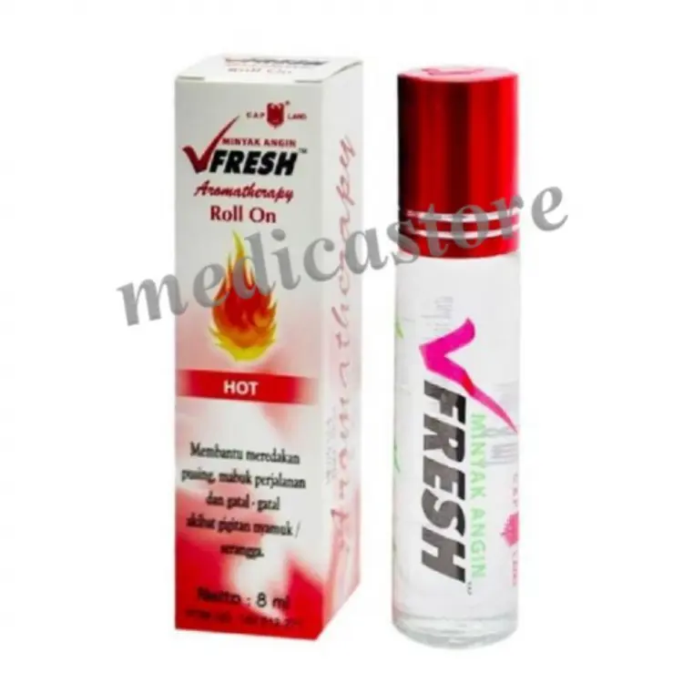 VFRESH HOT ROLL ON 8 ML