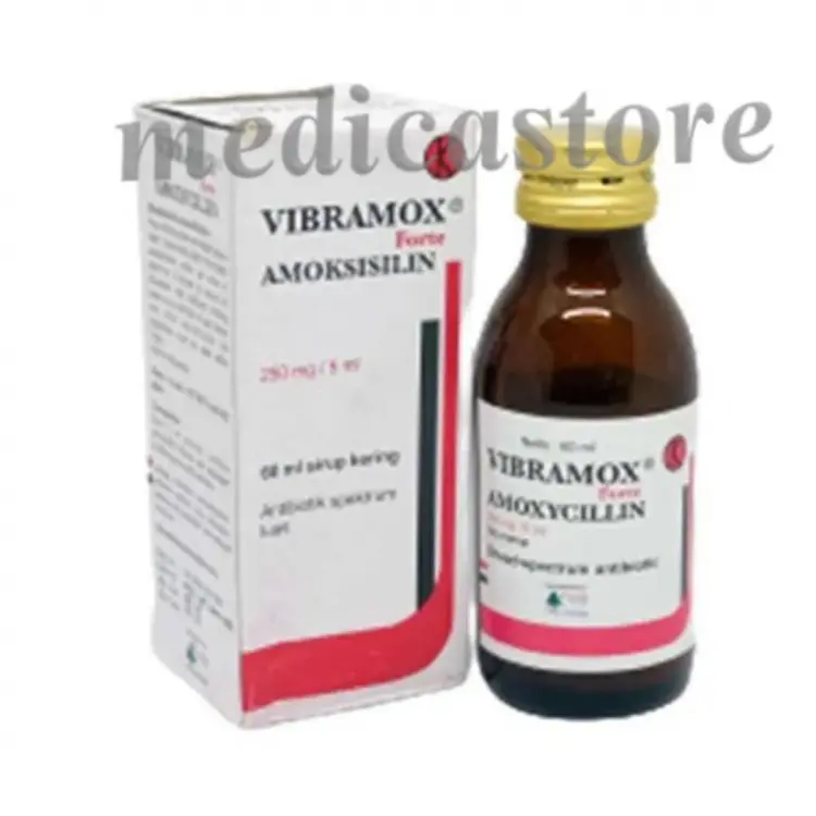 VIBRAMOX FORTE SYRUP 250 MG/5 ML 60 ML