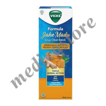 VICKS FORMULA JAHE MADU SYRUP 105 ML