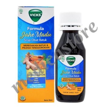 Vicks Formula Jahe Madu Syrup 56 ML