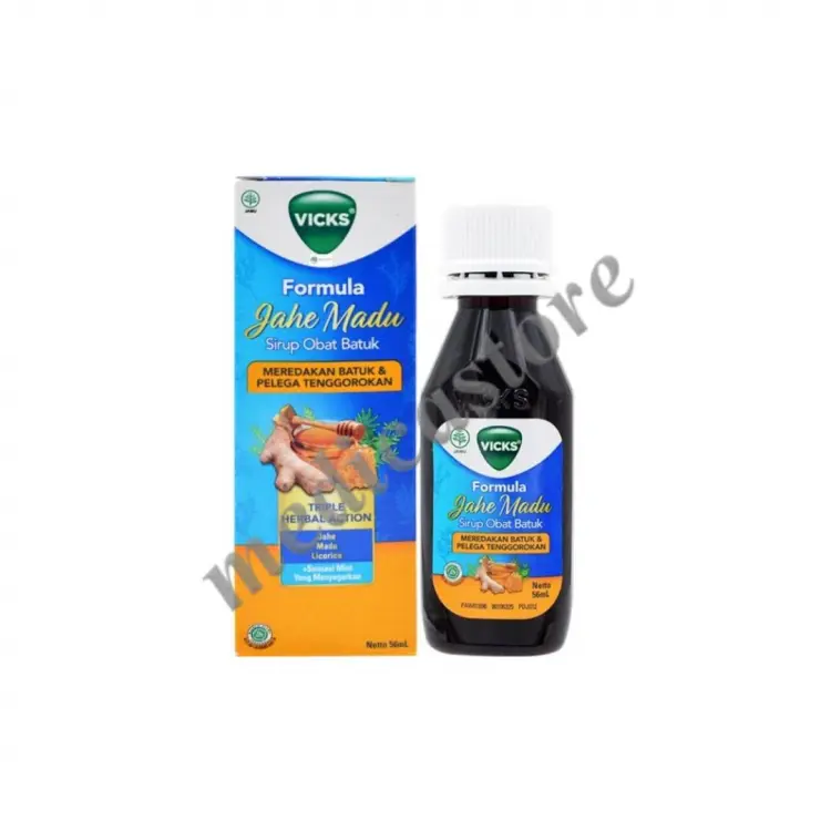 VICKS FORMULA JAHE MADU SYRUP 56 ML